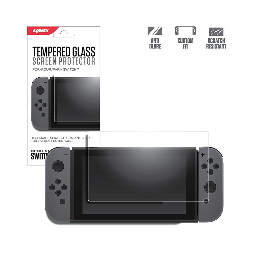 Accesorio - Switch OLED - Protector de Pantalla de Vidrio Templado - KMD