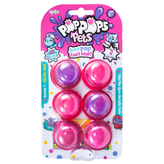 Juguete - Pop Pops Pets Päcks X6