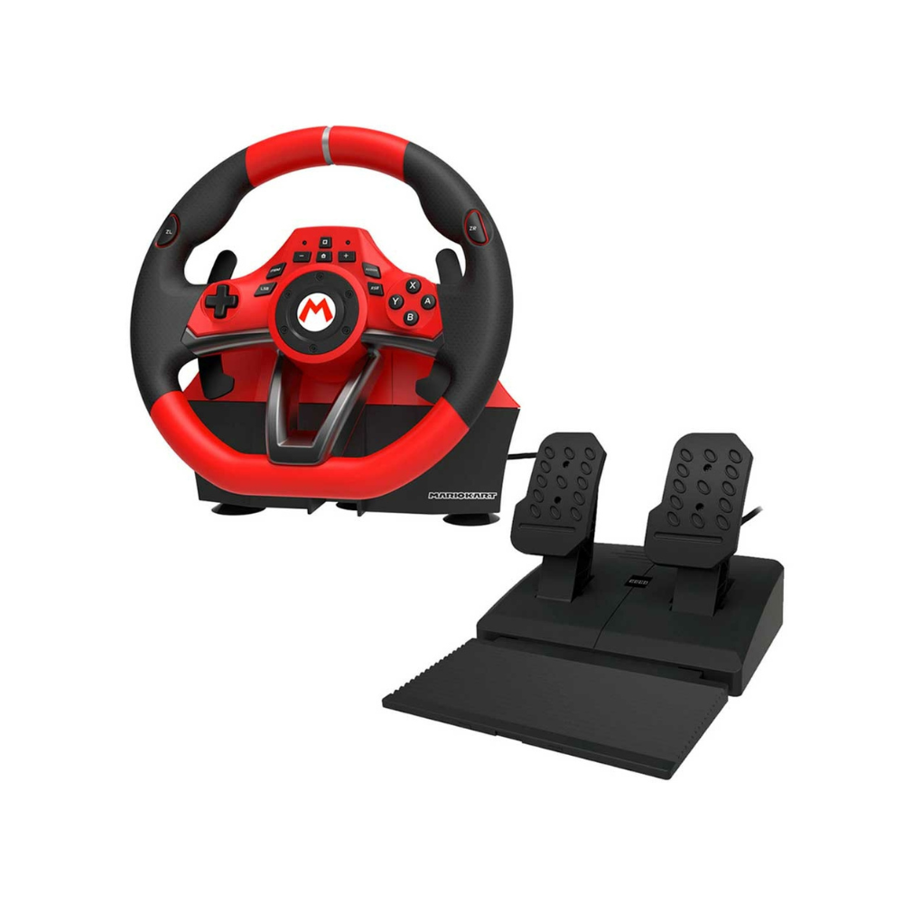 Accesorio - Switch - Timón y Pedales Racing Mario Deluxe - Hori