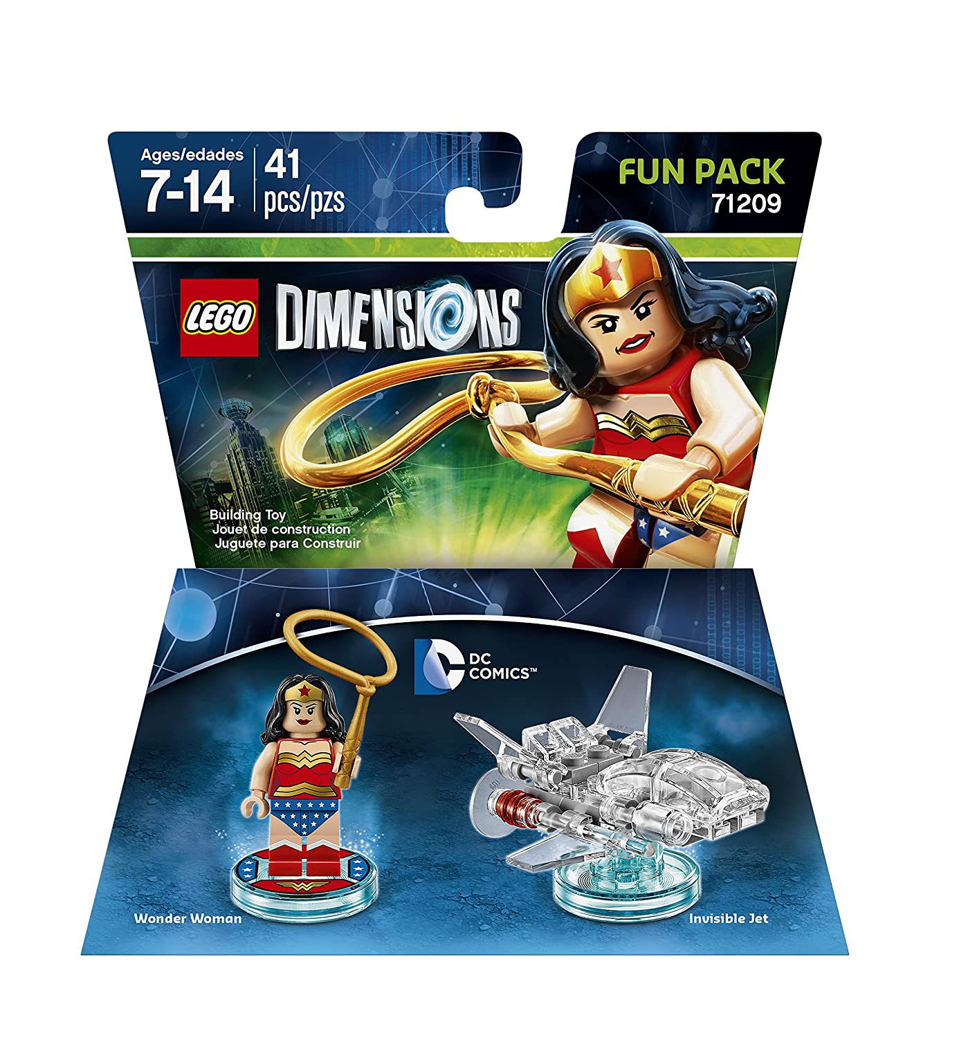 Juguete - Lego - LEGO Dimensions - DC Comics Level Pack - Wonder Woman