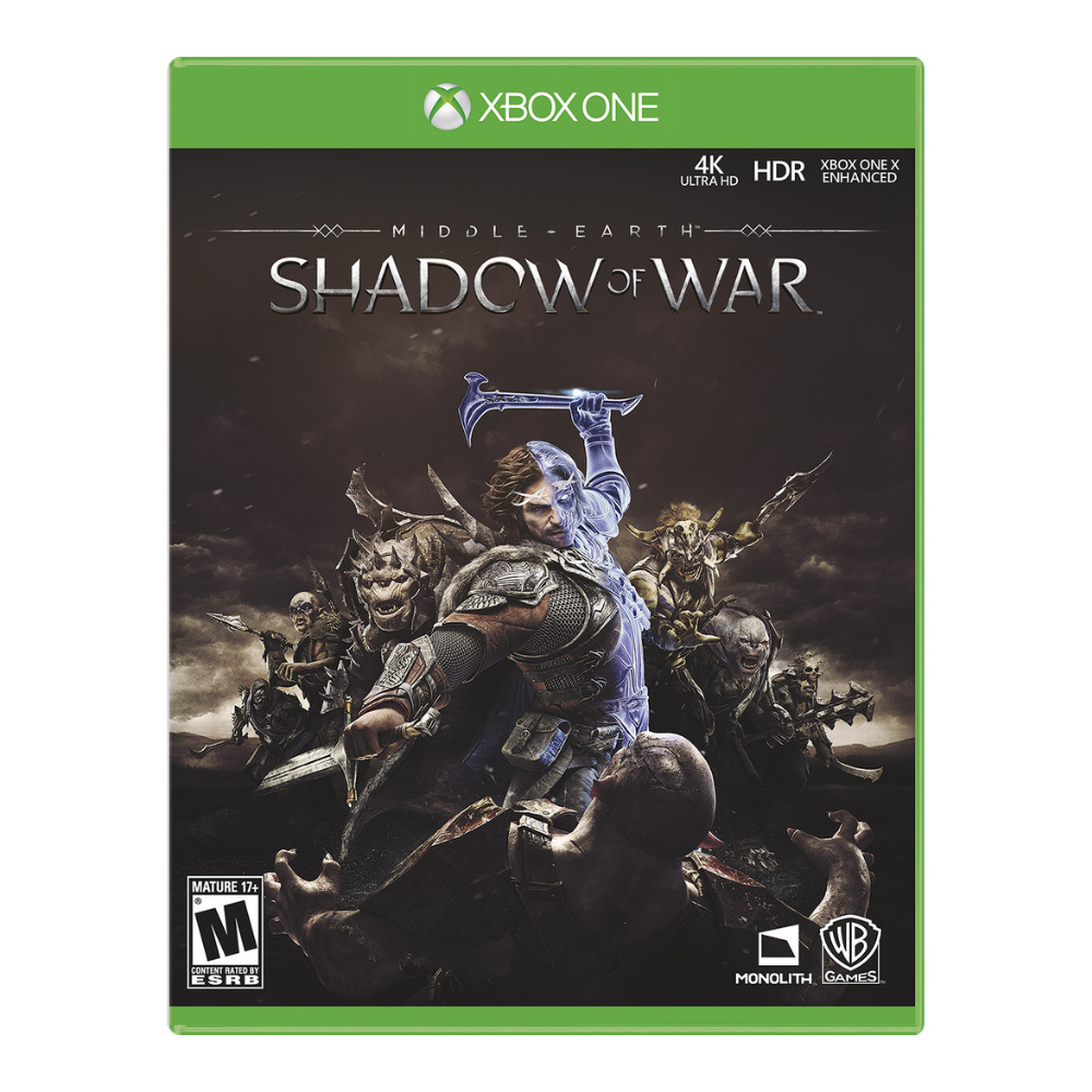 XONE - Middle Earth Shadow Of War - Fisico - Usado