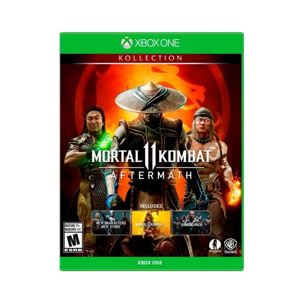 X One - Mortal Kombat Aftermath 11- Fisico - Nuevo