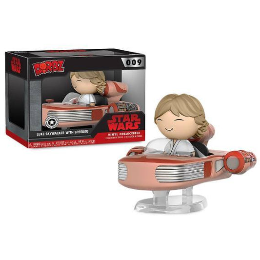 FUNKO DORBZ - STAR WARS - LUKE SKYWALKER WITH SPEEDER