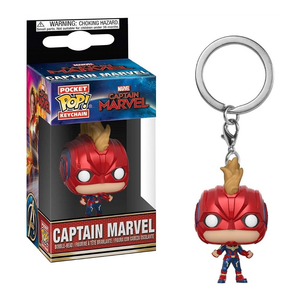 Funko Llavero - Marvel Captain Marvel - Captain Marvel
