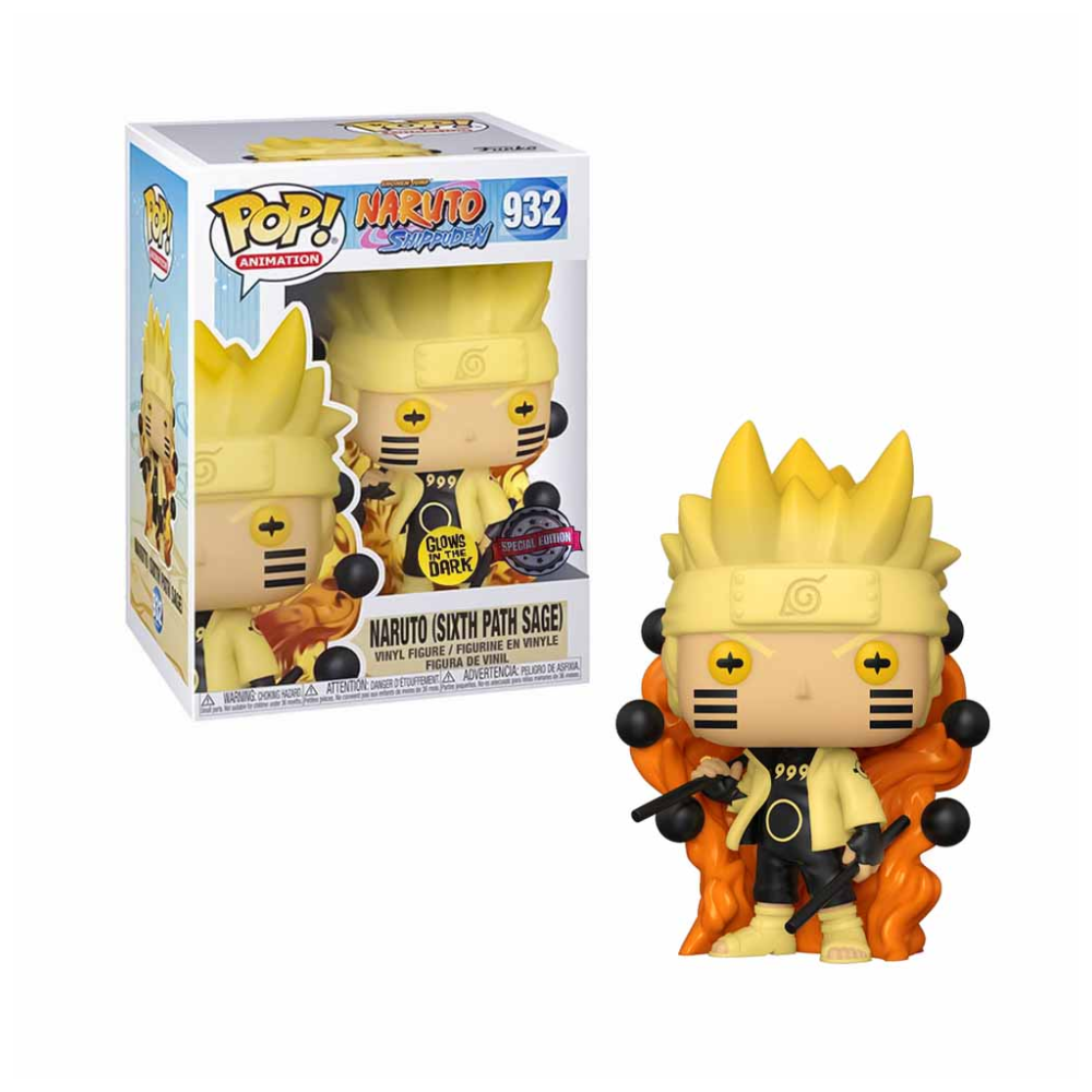 Funko Pop - Naruto Shippuden - Naruto (Sixth Path Sage) - GITD Edicion Especial