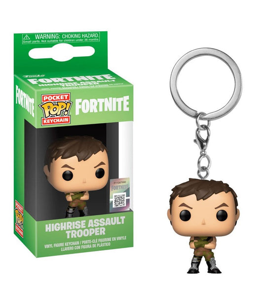 Funko Llavero - Fortnite - Highrise Assault Trooper