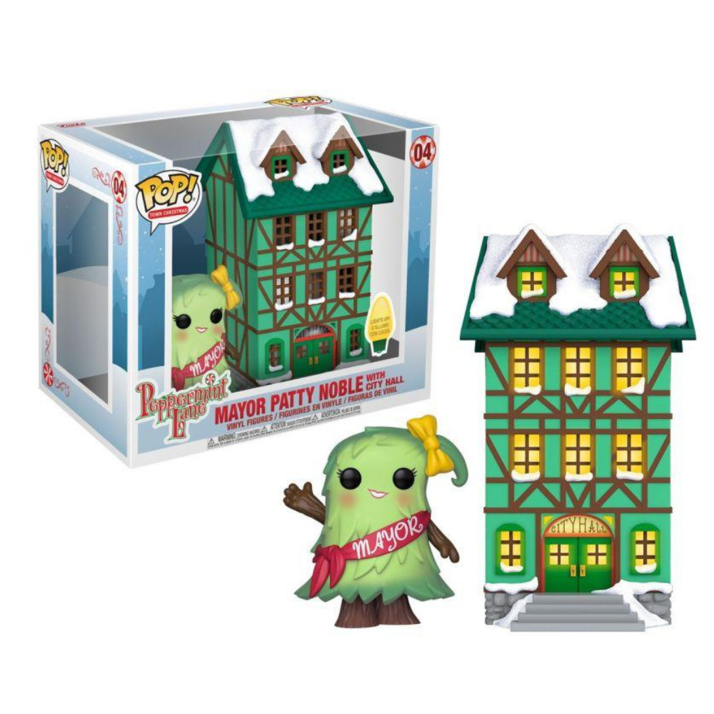 Funko Pop - Peppermint Lane - Mayor Patty Noble With City Hall