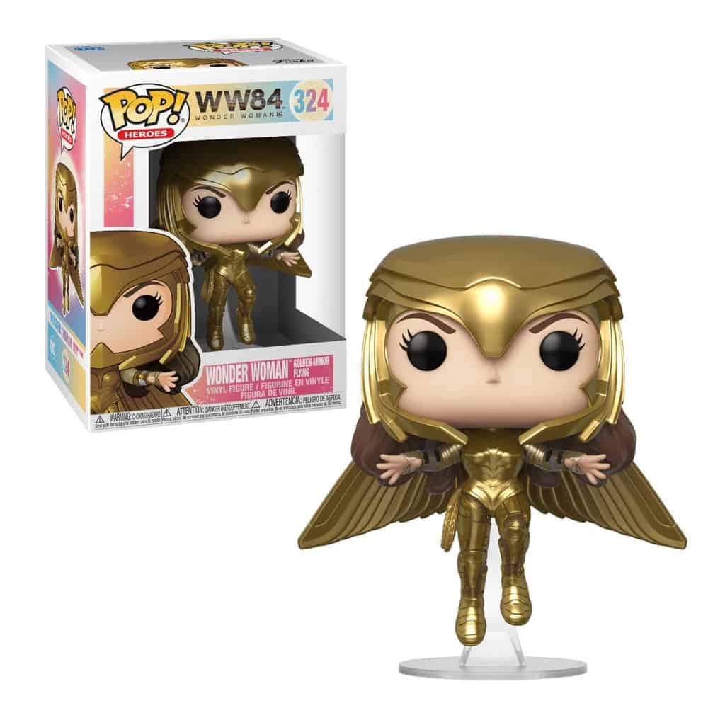 Funko Pop - Wonder Woman 1984 - Wonder Woman Golden Armor Flying