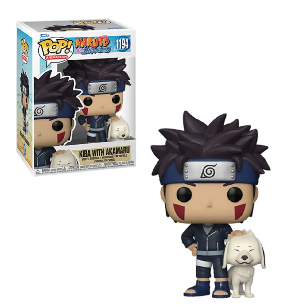 Funko Pop - Naruto Shippuden - Kiba con Akamaru