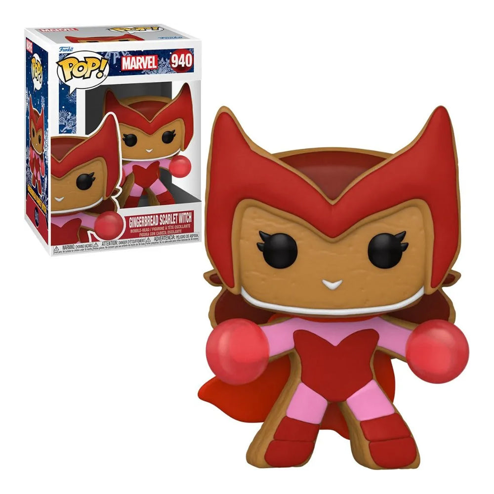 Funko Pop - Marvel Christmas - Galleta de jenjibre Scarlet Witch