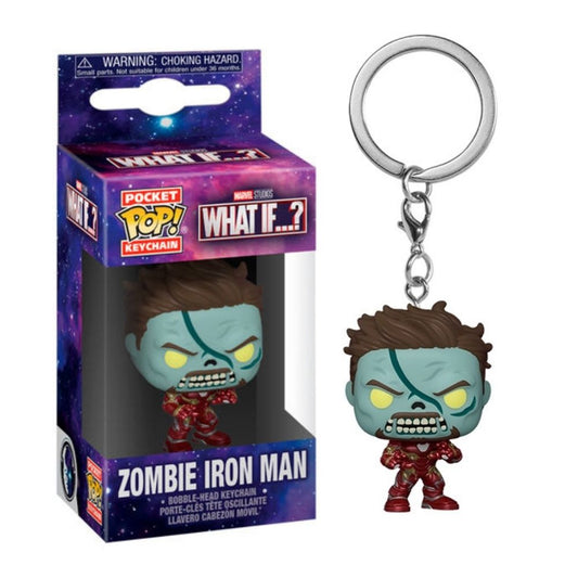 Funko Llavero - Marvel Series What If - Zombie Iron Man