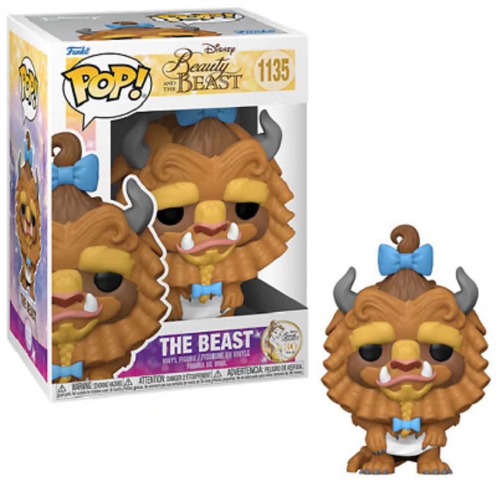Funko Pop - Disney La Bella y La Bestia - Bestia con lazo