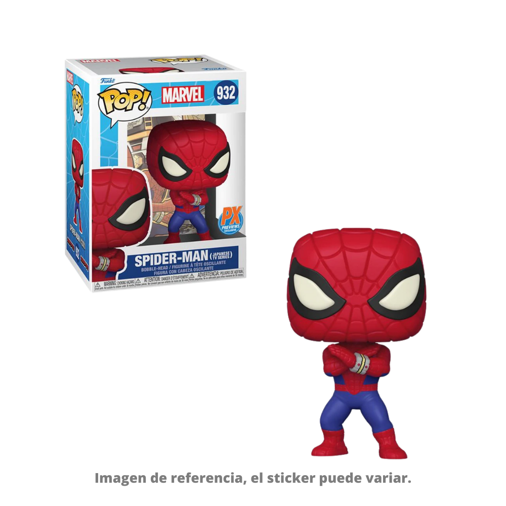 Funko Pop - Marvel Spider-Man - Spider-Man (Japanese TV Series) - Edicion Especial