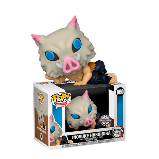 Funko Pop - Kimetsu no Yaiba (Demoslayer) - Inosuke Hashibara - Edicion Especial