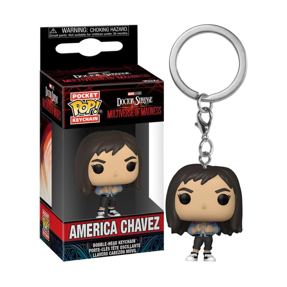 Funko Llavero - Marvel Doctor Strange Multiverse of Madness - America Chavez