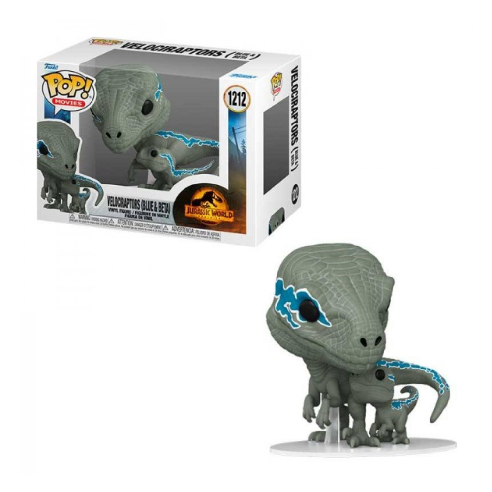 Funko Pop - Jurassic World Dominion - Velociraptor (Blue and Beta)