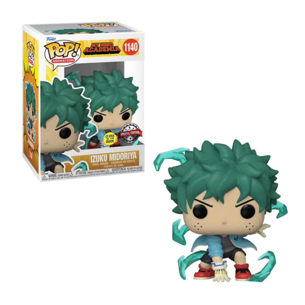 Funko Pop - My Hero Academia - Izuku Midoriya (With Gloves) - GITD Edicion Especial