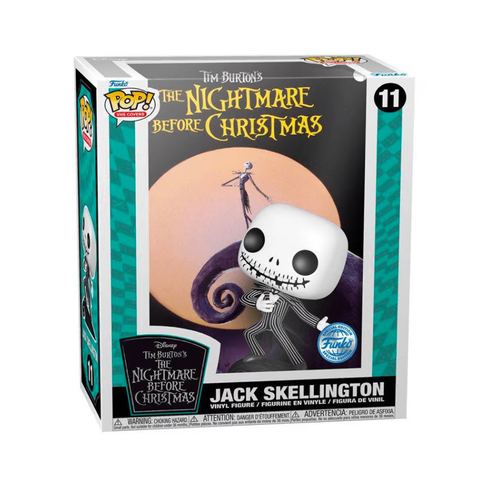 Funko Pop - Movie Cover - Jack SkellingtonThe Nightmare before Christmas - Edicion Especial