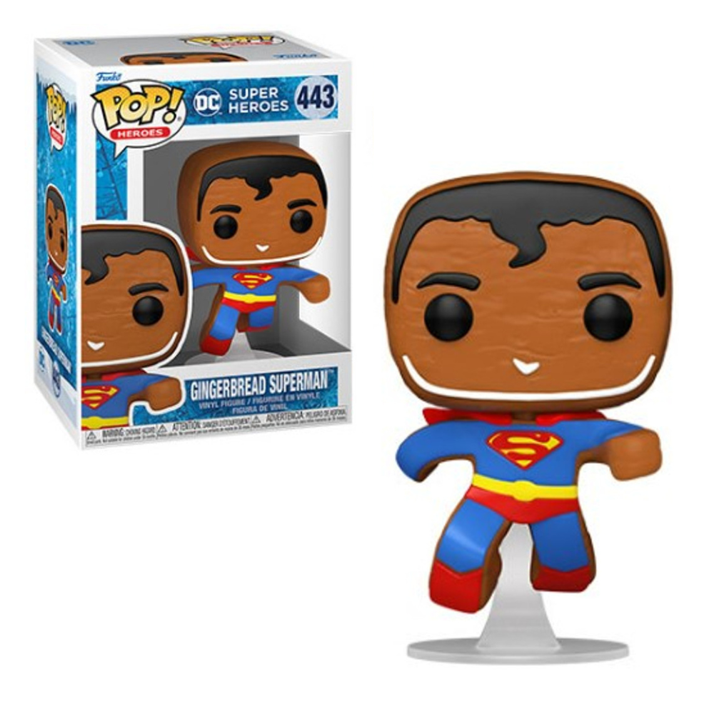 Funko Pop - DC Holiday - Superman Galleta de Jenjibre - Outlet