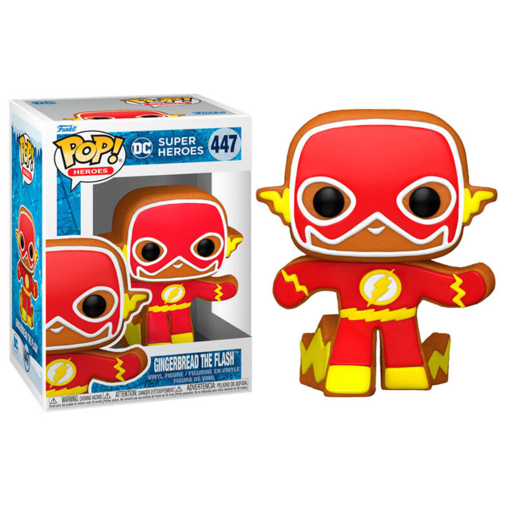 Funko Pop - DC Holiday - Flash Galleta de Jenjibre