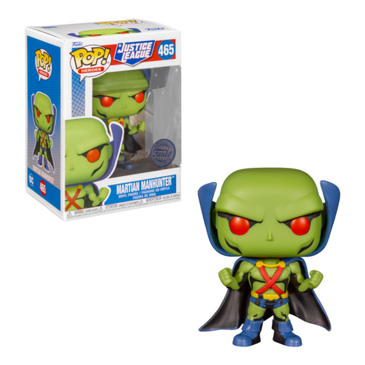 Funko Pop - DC Justice League - Martian Manhunter - Edicion Especial