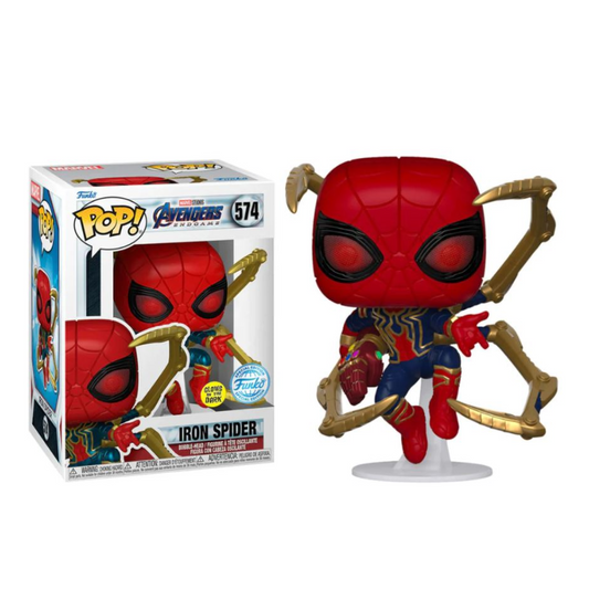 Funko Pop - Marvel Avengers End Game - Iron-Spider - GITD Edicion Especial