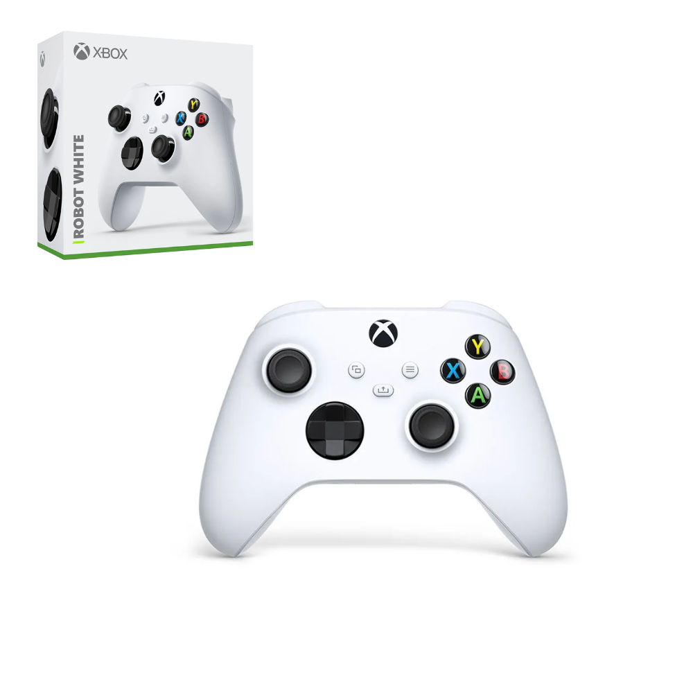 Control Inalámbrico Xbox Robot Blanco