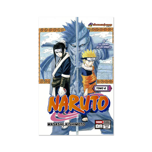 Manga - Naruto - Tomo 4 - Panini Mexico