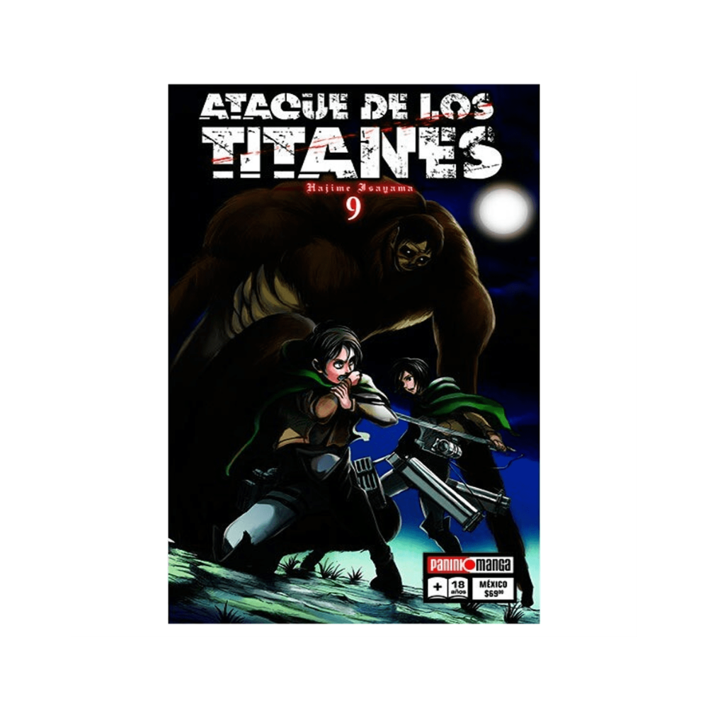 Manga - Ataque De Los Titanes - Tomo 9 - Panini Mexico