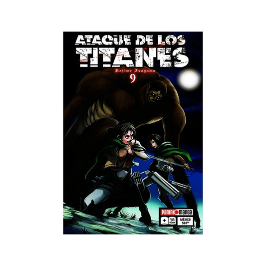 Manga - Ataque De Los Titanes - Tomo 9 - Panini Mexico