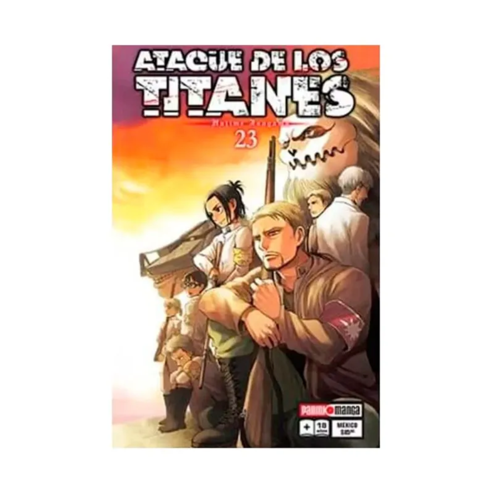 Manga - Ataque De Los Titanes - Tomo 23 - Panini Mexico