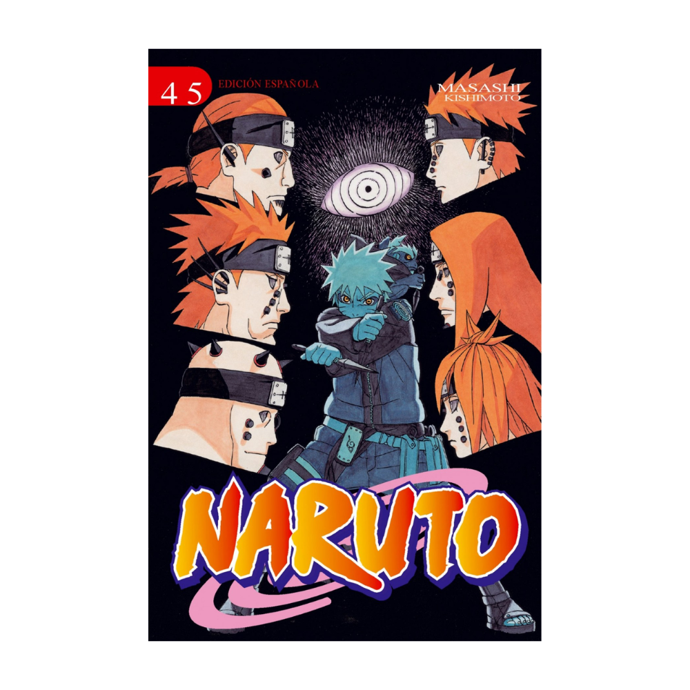 Manga - Naruto - Tomo 45 - Panini Mexico