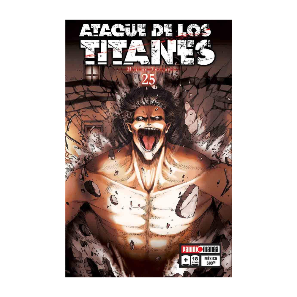 Manga - Ataque a los titanes - Tomo 25 - Panini Mexico