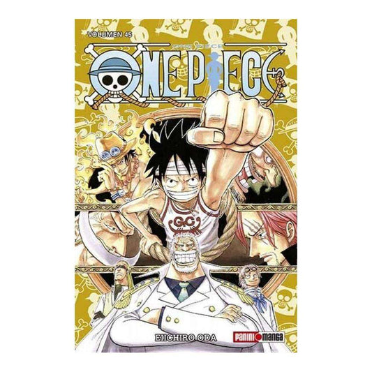 Manga - One piece - Tomo 45 - Panini Mexico