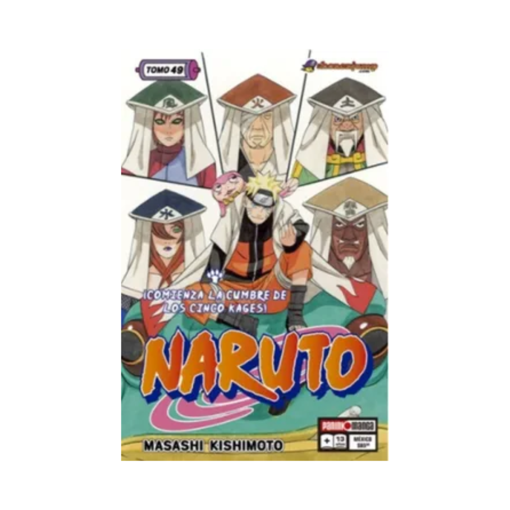 Manga - Naruto - Tomo 49 - Panini Mexico