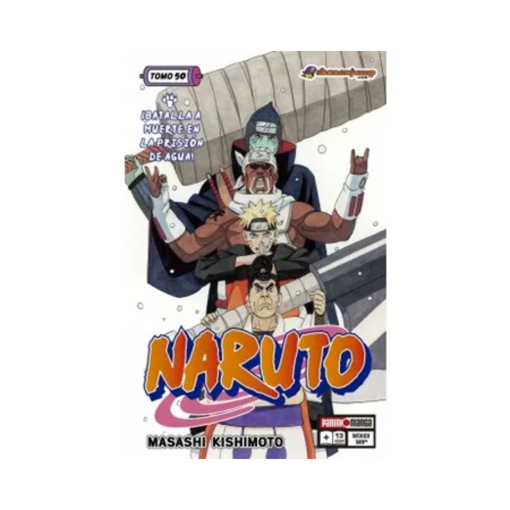 Manga - Naruto - Tomo 50 - Panini Mexico