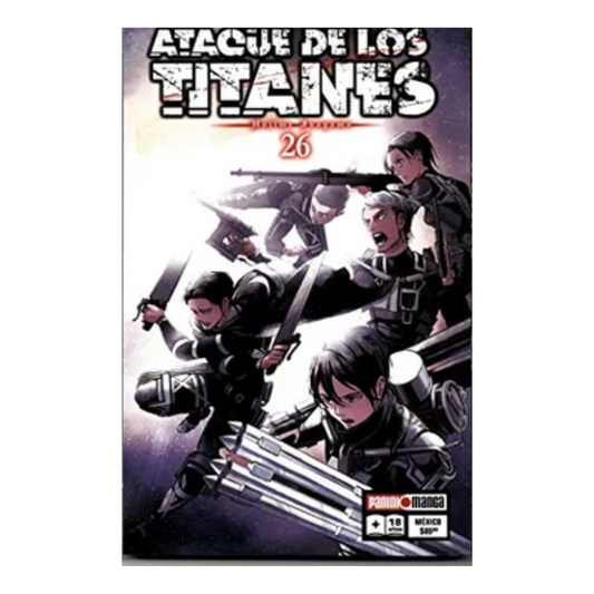 Manga - Ataque De Los Titanes - Tomo 26 - Panini Mexico