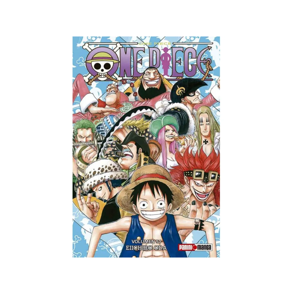 Manga - One piece - Tomo 51 - Panini Mexico