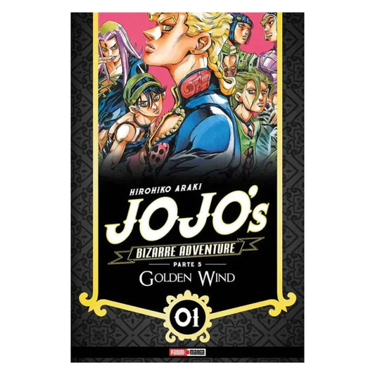 Manga - Jojo Bizarre Adventure Parte 5 Golden Wind - Tomo 1 - Panini Mexico