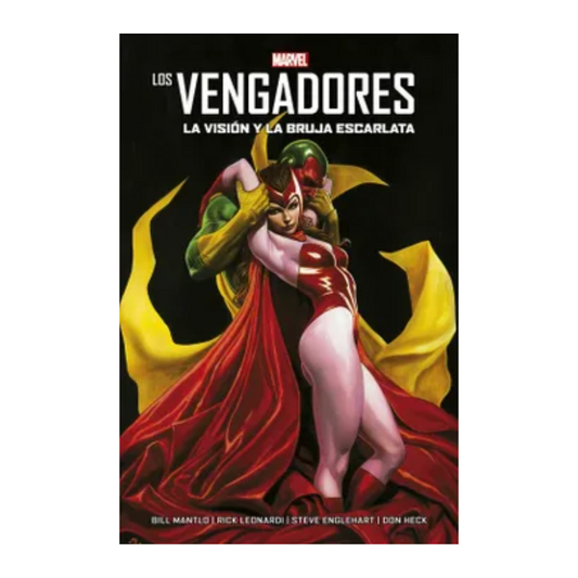 Comic - Los Vengadores - Vision y Scarlet Witch Bruja Escarlata - Tomo Unico
