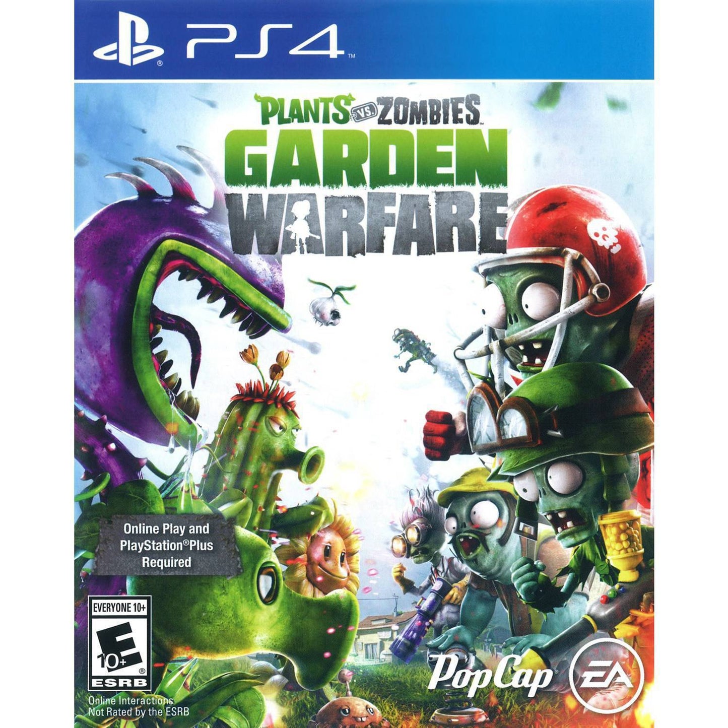 PS4 PLANTS VS ZOMBIES GARDEN WARFARE - USADO