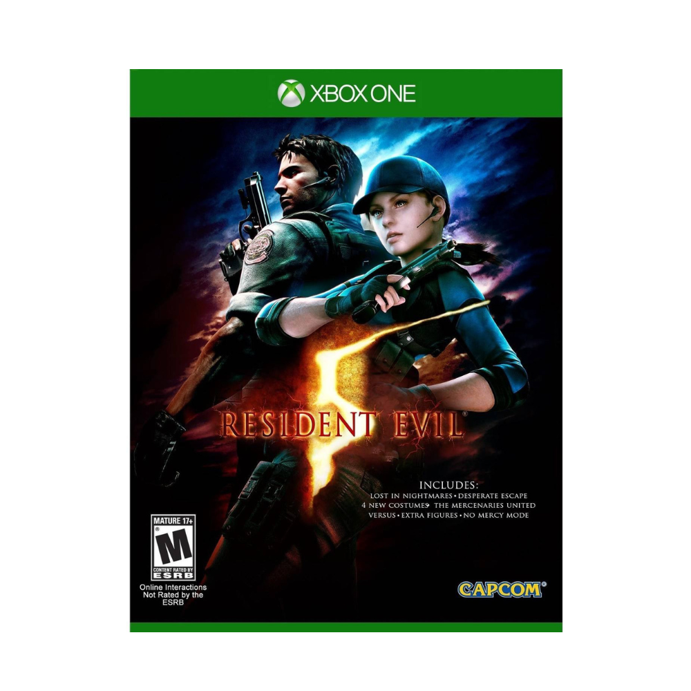 Xbox One/Serie X - Resident Evil 5 - Fisico - Usado