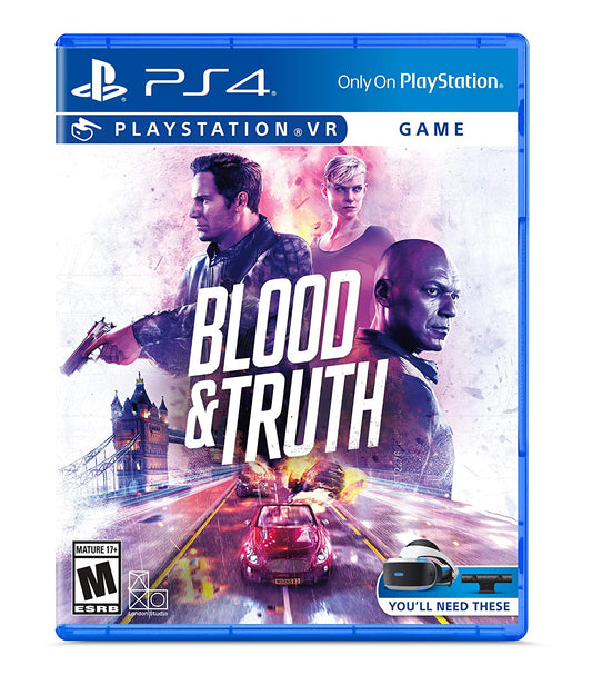 PS4 - Blood & Truth PSVR - Fisico - Usado