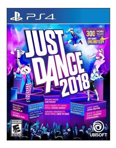 Ps4 - Just Dance 2018 - Fisico - Usado