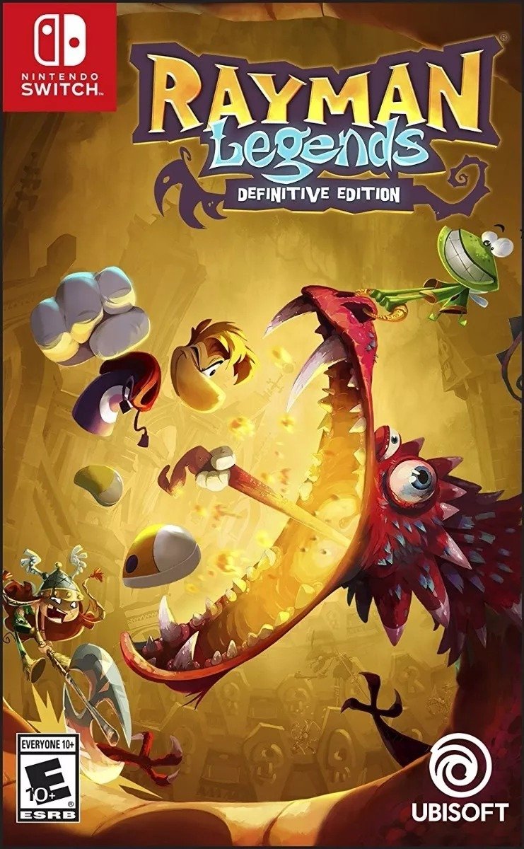 SWITCH RAYMAN LEGENDS DEFINITIVE EDITION - USADO