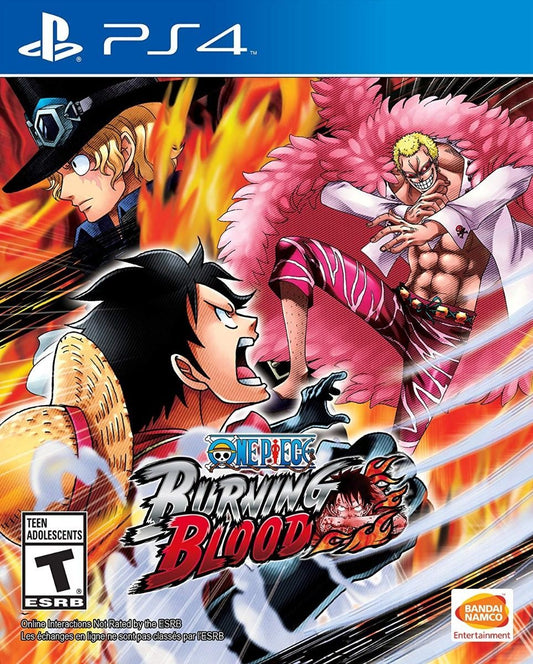 PS4 ONE PIECE BURNING BLOOD - USADO