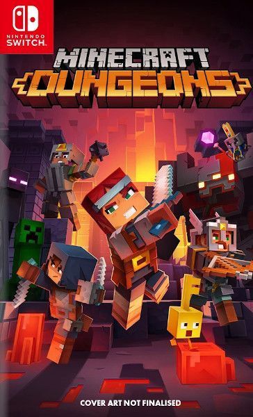 Switch - Minecraft Dungeons Hero Edition - Fisico - Usado