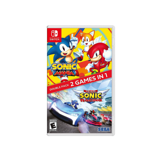 Switch - Sonic Mania + Sonic Team Racing - Fisico - Nuevo