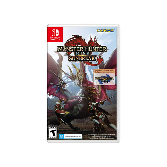 Switch - Monster Hunter Rise  Sunbreak - Fisico - Usado