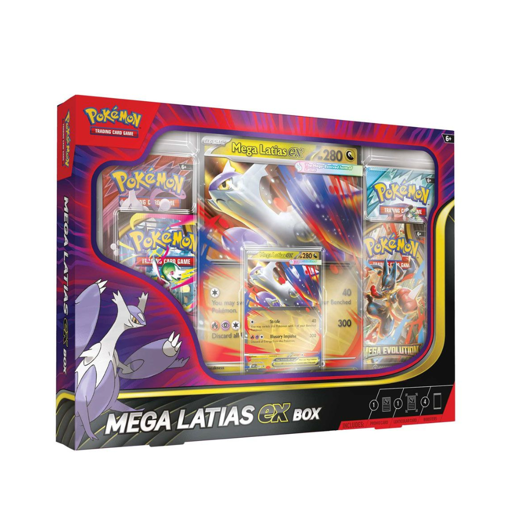 TCG Pokémon  - Mega Evolucion - Mega-Latias  EX Caja  (Español)